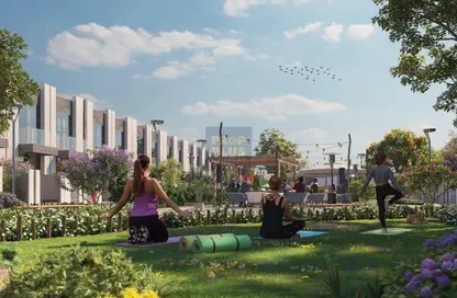 تاون هاوس - 4 غرف نوم - 7 حمامات للبيع في قرية ريبورتاج مدينة خليفة - مدينة خليفة - أبوظبي