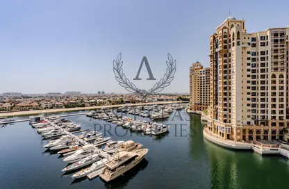 Apartment - 3 Bedrooms - 4 Bathrooms for rent in Oceana Caribbean - Oceana - Palm Jumeirah - Dubai