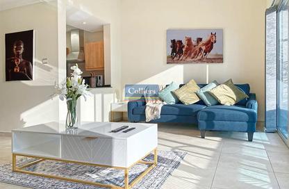 Apartment - 1 Bedroom - 2 Bathrooms for rent in Zumurud Tower - Dubai Marina - Dubai