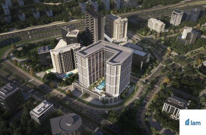 Apartment - Studio - 1 for sale in Binghatti Ghost - Dubai Healthcare City 2 - Al Jaddaf - Dubai Apartment - Studio - 1 for sale in Binghatti Ghost - Dubai Healthcare City 2 - Al Jaddaf - Dubai