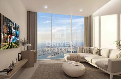 Apartment - Studio - 1 Bathroom for sale in Ciel Tower - Dubai Marina - Dubai