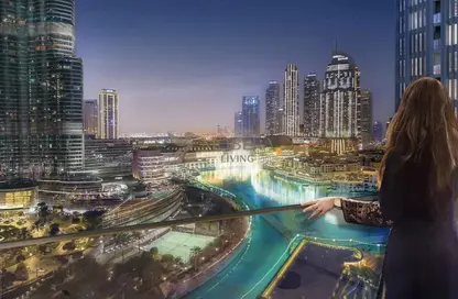 شقة - 3 غرف نوم - 4 حمامات للبيع في سانت ريجيس ريزيدنس - برج خليفة - وسط مدينة دبي - دبي