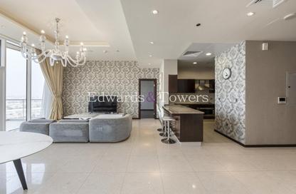 Apartment - 2 Bedrooms - 3 Bathrooms for rent in Ruby - Tiara Residences - Palm Jumeirah - Dubai
