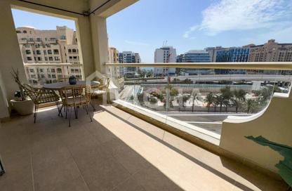 Apartment - 2 Bedrooms - 3 Bathrooms for rent in Al Tamr - Shoreline Apartments - Palm Jumeirah - Dubai