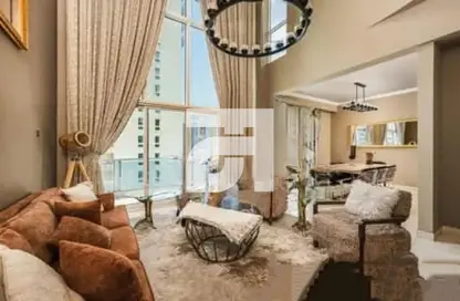 شقة - 3 غرف نوم - 4 حمامات للايجار في مساكن الزمرد - دبي مارينا - دبي