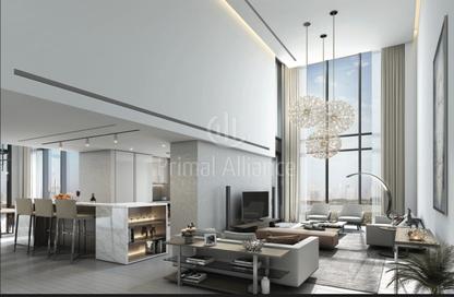 Apartment - 1 - 1 for rent in Sobha Hartland Waves Opulence - Sobha Hartland - Mohammed Bin Rashid City - Dubai