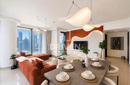 Apartment - 2 Bedrooms - 3 Bathrooms for rent in Boulevard Point - Downtown Dubai - Dubai Apartment - 2 Bedrooms - 3 Bathrooms for rent in Boulevard Point - Downtown Dubai - Dubai