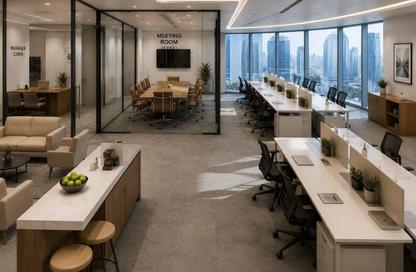 Business Centre - Studio - 2 Bathrooms for rent in Al Salam Tower - Dubai Media City - Dubai Business Centre - Studio - 2 Bathrooms for rent in Al Salam Tower - Dubai Media City - Dubai