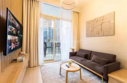 Apartment - 1 Bedroom - 2 Bathrooms for rent in Vera Residences - Business Bay - Dubai