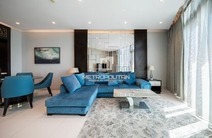Apartment - 1 - 2 for rent in Upper Crest - Downtown Dubai - Dubai