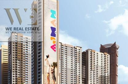 Apartment - 2 Bedrooms - 3 Bathrooms for sale in Ajman One Towers - Al Sawan - Ajman