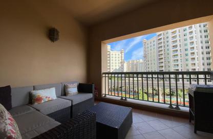 Apartment - 2 Bedrooms - 2 Bathrooms for rent in Golden Mile 1 - Golden Mile - Palm Jumeirah - Dubai