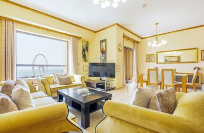 Apartment - 2 Bedrooms - 2 Bathrooms for rent in Shams 4 - Shams - Jumeirah Beach Residence - Dubai