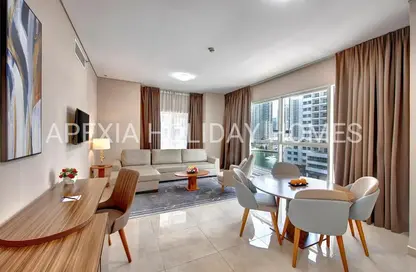 Hotel  and  Hotel Apartment - 2 Bedrooms - 3 Bathrooms for rent in Safeer Tower - Dubai Marina - Dubai