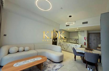 Apartment - 1 - 2 for rent in Amal Tower - Dubai Sports City - Dubai