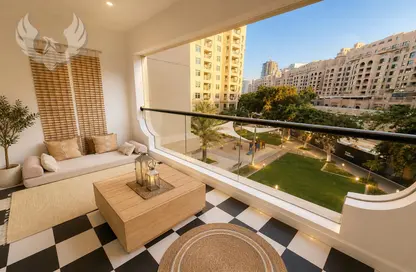 Apartment - 1 Bedroom - 2 Bathrooms for rent in Abu Keibal - Shoreline Apartments - Palm Jumeirah - Dubai