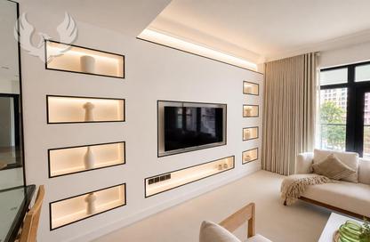 Apartment - 1 Bedroom - 2 Bathrooms for rent in Abu Keibal - Shoreline Apartments - Palm Jumeirah - Dubai