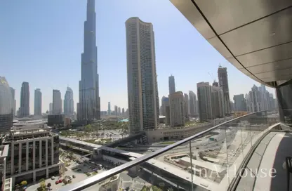 شقة - 2 غرف نوم - 3 حمامات للايجار في 1 فندق العنوان-سكاي فيو - أبراج العنوان سكاي فيو - وسط مدينة دبي - دبي