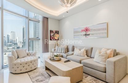 Apartment - 2 Bedrooms - 3 Bathrooms for rent in Paramount Tower Hotel  and  Residences - Business Bay - Dubai