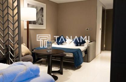 Apartment - Studio - 1 Bathroom for rent in Damac Maison Prive B - Damac Maison Prive - Business Bay - Dubai