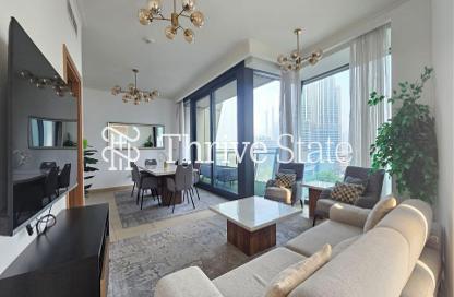 Apartment - 3 - 4 for rent in Burj Vista Tower 1 - Burj Vista - Downtown Dubai - Dubai