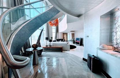 Duplex - 4 Bedrooms - 5 Bathrooms for rent in Jumeirah Living - World Trade Centre Residence - World Trade Center - Dubai
