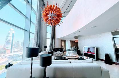 Duplex - 4 Bedrooms - 5 Bathrooms for rent in Jumeirah Living - World Trade Centre Residence - World Trade Center - Dubai
