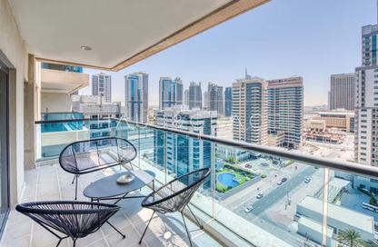 Apartment - 2 - 2 for rent in Time Place Tower - Dubai Marina - Dubai