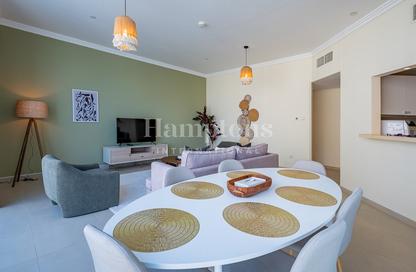 Apartment - 2 Bedrooms - 4 Bathrooms for rent in Al Bateen Residences - Jumeirah Beach Residence - Dubai