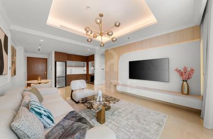 Apartment - 1 Bedroom - 1 Bathroom for rent in Palace Beach Residence Tower 2 - Palace Beach Residence - EMAAR Beachfront - Dubai Harbour - Dubai