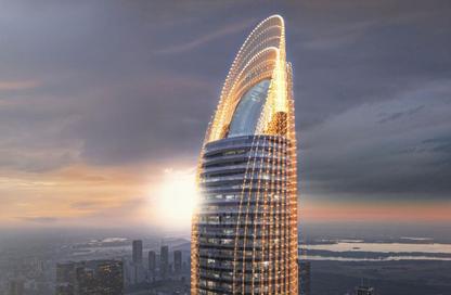 Retail - Studio - 2 Bathrooms for sale in Binghatti Skyblade - Downtown Dubai - Dubai