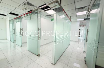 Office Space - Studio - 1 Bathroom for rent in The Prism - Business Bay - Dubai