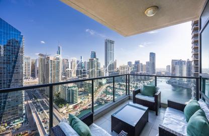 Apartment - 2 Bedrooms - 3 Bathrooms for rent in Marina Quays West - Marina Quays - Dubai Marina - Dubai