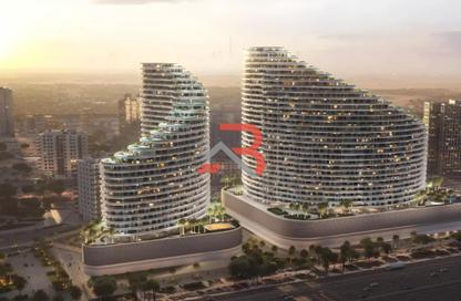 Apartment - 2 - 3 for sale in Binghatti Skyflame 1 - Binghatti Skyflame - Majan - Dubai Apartment - 2 - 3 for sale in Binghatti Skyflame 1 - Binghatti Skyflame - Majan - Dubai
