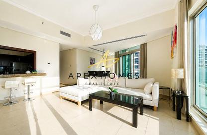Apartment - 1 Bedroom - 2 Bathrooms for rent in Burj Views C - Burj Views - Downtown Dubai - Dubai