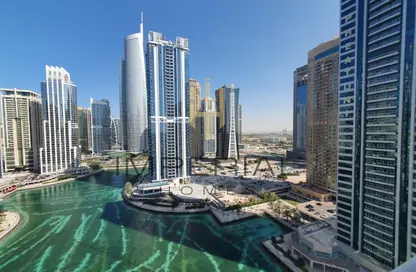 شقة - 2 غرف نوم - 4 حمامات للايجار في برج لاجونا - (JLT) مجمع A - أبراج بحيرات الجميرا - دبي