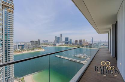 Apartment - 2 Bedrooms - 3 Bathrooms for rent in Palace Beach Residence Tower 1 - Palace Beach Residence - EMAAR Beachfront - Dubai Harbour - Dubai