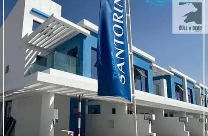 Townhouse - 5 Bedrooms - 7 Bathrooms for rent in Santorini - Damac Lagoons - Dubai