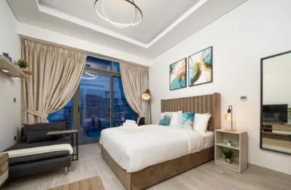 Apartment - 1 Bathroom for rent in Farhad Azizi Residence - Dubai Healthcare City 2 - Al Jaddaf - Dubai