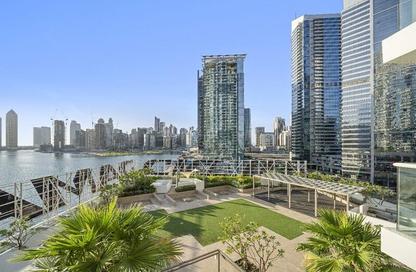 Apartment - Studio - 1 Bathroom for rent in Damac Maison Prive A - Damac Maison Prive - Business Bay - Dubai