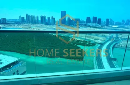 Apartment - 1 Bedroom - 2 Bathrooms for rent in Oceanscape - Shams Abu Dhabi - Al Reem Island - Abu Dhabi