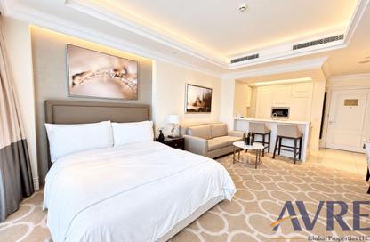 Apartment - Studio - 1 for rent in Kempinski Blvd (The address Blvd) - Downtown Dubai - Dubai
