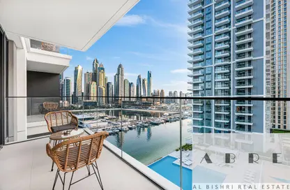 شقة - 2 غرف نوم - 2 حمامات للايجار في قصر الشاطئ - إعمار بيتشفرونت - دبي هاربور - دبي