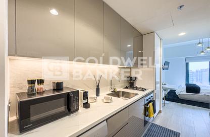 Apartment - Studio - 1 Bathroom for rent in Azizi Riviera 41 - Azizi Riviera - Meydan One - Meydan - Dubai