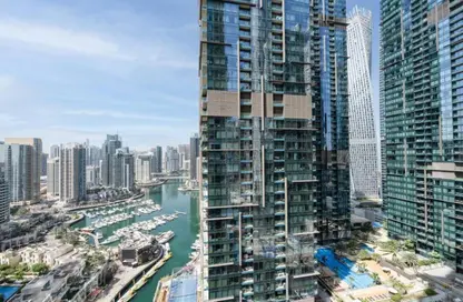 Apartment - 1 Bedroom - 2 Bathrooms for rent in Cayan Tower - Dubai Marina - Dubai
