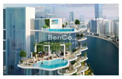 Apartment - 1 Bedroom - 2 Bathrooms for sale in Chic Tower - Business Bay - Dubai