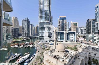 Apartment - Studio - 1 Bathroom for rent in Marina Star - Dubai Marina - Dubai