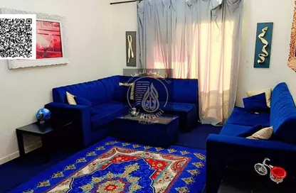 شقة - غرفة نوم - 2 حمامات للايجار في أورينت تاور 1 - أورينت تاور - البستان - عجمان