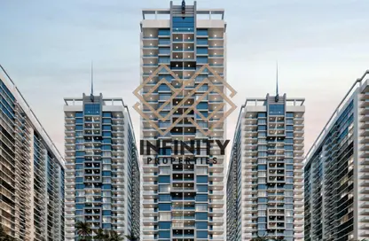 Apartment - 2 Bedrooms - 3 Bathrooms for sale in Ajman Creek Towers - Al Rashidiya 1 - Al Rashidiya - Ajman