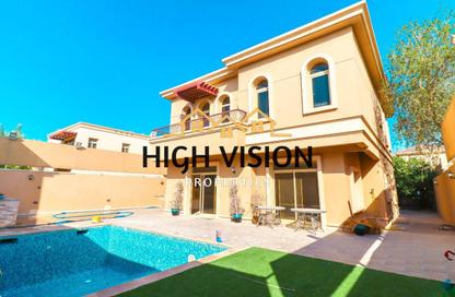 Villa - 4 Bedrooms - 5 Bathrooms for rent in Golf Gardens - Khalifa City - Abu Dhabi